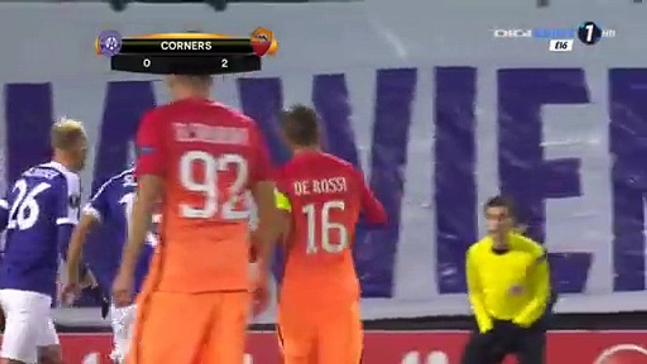 All Goals HD - Austria Vienna 2-4 AS Roma - 03-11-2016