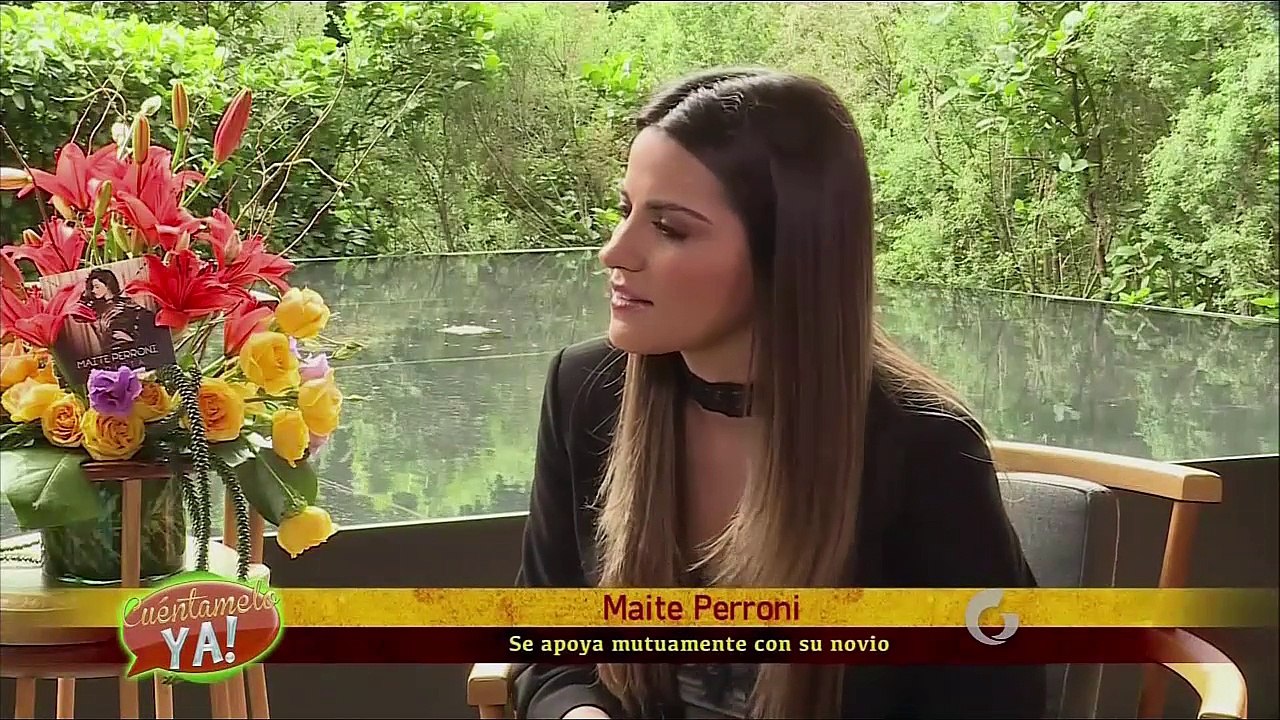 Maite Perroni habla de lo enamorada que esta