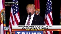 Trump: Hillary shouldn't be allowed to run for president