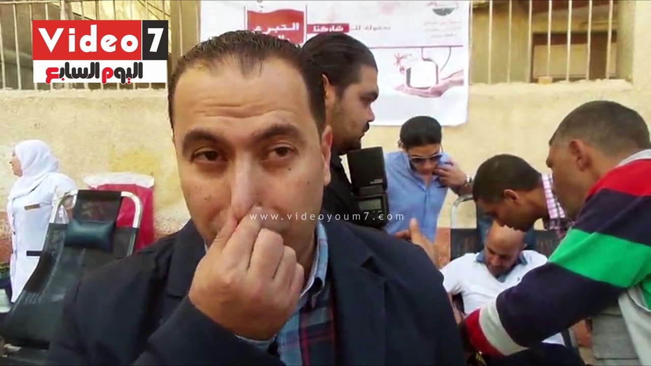 32 كيس دم محصلة حملة "مستقبل وطن" للتبرع ببورسعيد