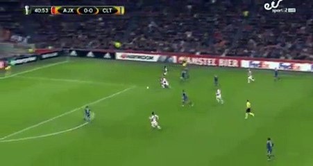 Kasper Dolberg Goal HD - Ajax 1 - 0	Celta Vigo 03-11-2-16 HDs