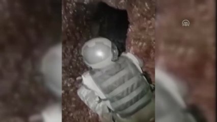 Nusaybin'de Suriye'ye Açılan Tünel Bulundu