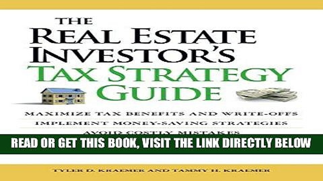 [BOOK] PDF The Real Estate Investor s Tax Strategy Guide: Maximize tax benefits and write-offs,