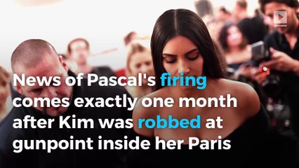 Kim Kardashian & Kanye West fire longtime bodyguard Pascal Duvier