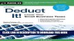 [FREE] EBOOK Deduct It!: Lower Your Small Business Taxes ONLINE COLLECTION
