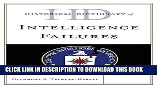 Read Now Historical Dictionary of Intelligence Failures (Historical Dictionaries of Intelligence