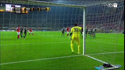 Descargar video: Wilson Eduardo Goal HD - Braga 2-1 Konyaspor - 03-11-2016