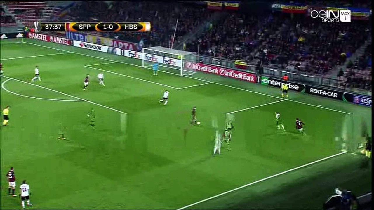 David Lafata Goal HD - Sparta Prague 2-0 H. Beer Sheva - 03-11-2016