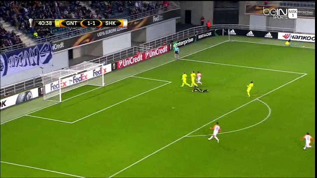 Taison Goal HD - Gent 1-2 Shakhtar Donetsk - 03-11-2016