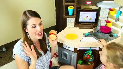 Little Tikes Cook N Learn SMART Kitchen Ipad App Slicing Food, Cooking Recipes by DisneyCarToys
