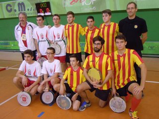 CATALONIA - HUNGARY   Final 3°/4° cl.  1st European Indoor National "under 18 men"  2016