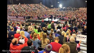 Trump's HUGE Rally crowds vs HIllary Clinton's TINY crowds