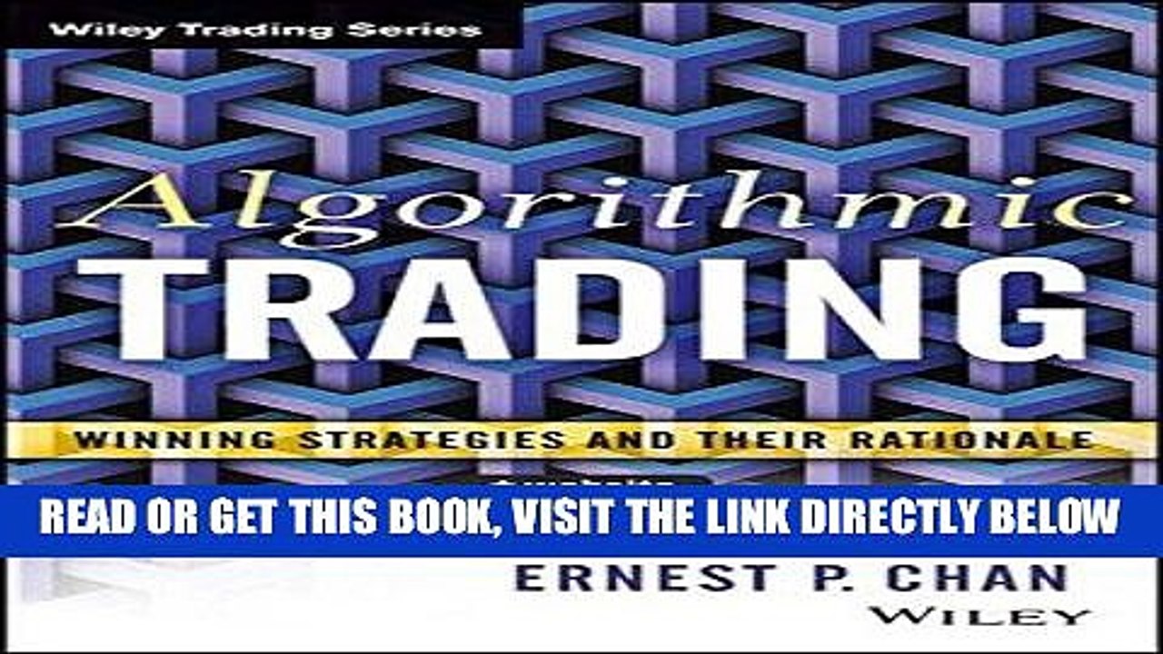 [DOWNLOAD] PDF Algorithmic Trading: Winning Strategies and Their Rationale Collection BEST SELLER