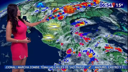 Susana Almeida Pronostico del Tiempo 3 de Noviembre de 2016