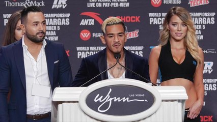 Jessie Magdaleno ready to take his opponent's head off