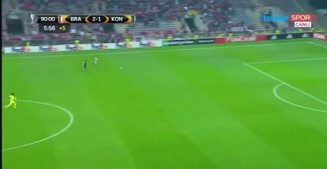 Ricardo Horta  Goal - Braga 3-1 Konyaspor 03.11.2016