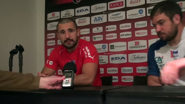 Rugby Pro D2 - Antoine Renaud après Oyonnax - Aurillac