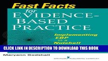 [PDF] Fast Facts for Evidence-Based Practice: Implementing EBP in a Nutshell Popular Collection
