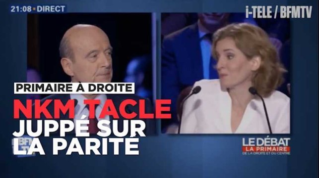 Primaire à droite : NKM tacle Juppé sur la parité