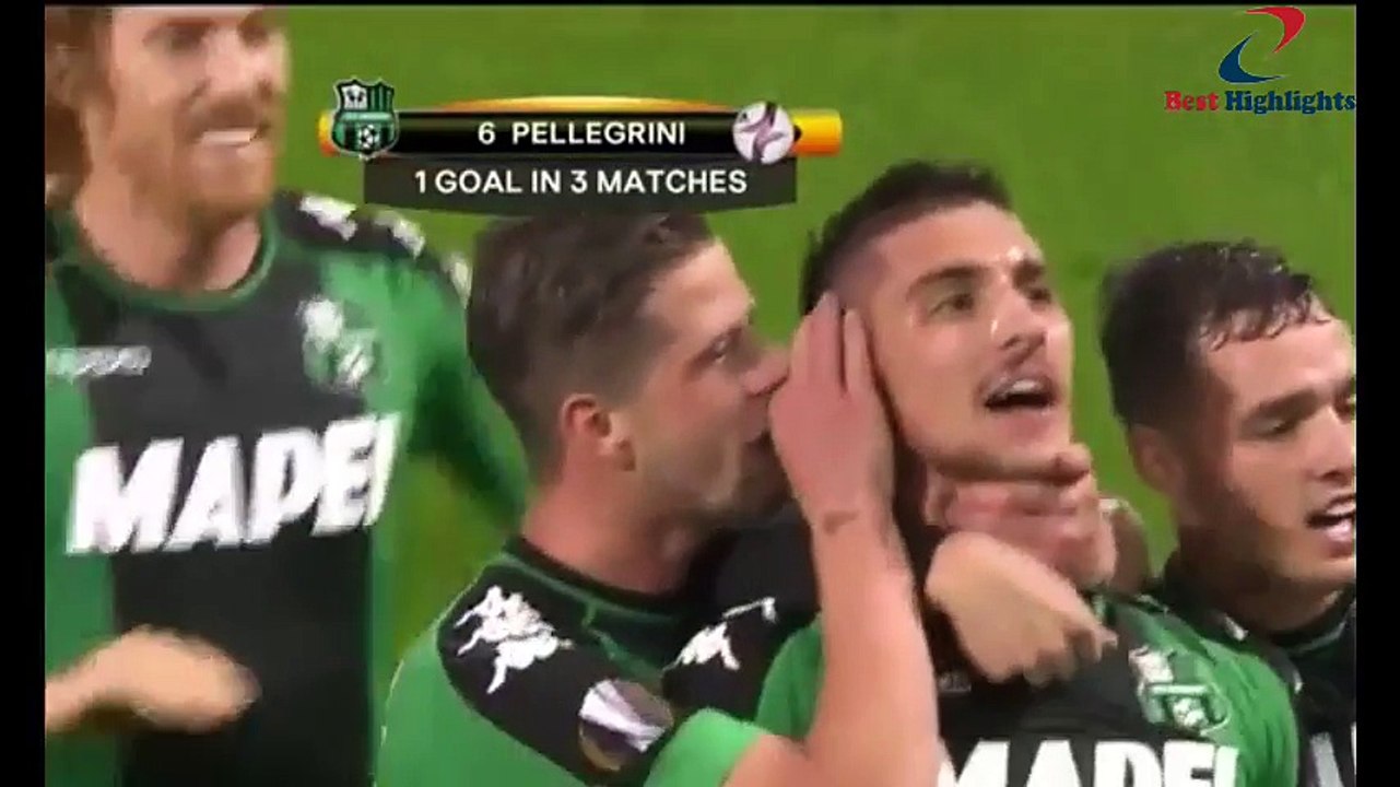 All Goals & highlights - Sassuolo 2-2 Rapid Vie...