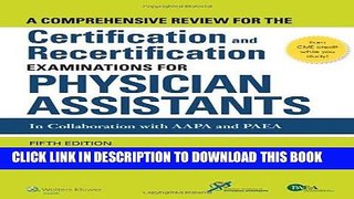 Read Now A Comprehensive Review For the Certification and Recertification Examinations for