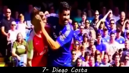 ● اكثر 10 لاعبين مجانين في تاريخ كرة القدم ● HD