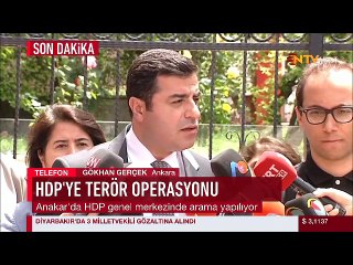 HDP'ye Terör Operasyonu Gözaltına alınan 9 Milletvekili