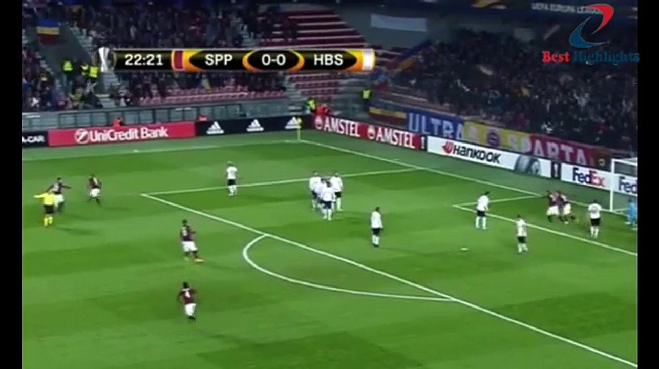 Sparta Prague VS Hapoel Beer Sheva 2-0 Europa League 03_11_2016