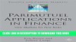 [PDF] Parimutuel Applications In Finance: New Markets for New Risks (Finance and Capital Markets