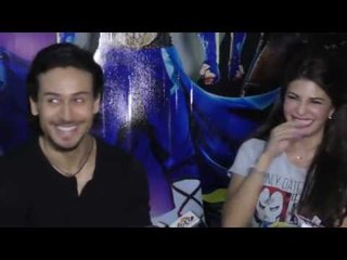 Jacqueline Fernandez and Tiger Shroff  promote A Flying Jatt
