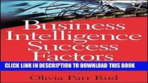 [PDF] Business Intelligence Success Factors: Tools for Aligning Your Business in the Global