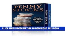 [New] Ebook Options Trading: 2 Manuscripts - Options Trading   Penny Stocks Free Read