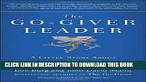 [PDF] The Go-Giver Leader: A Little Story About What Matters Most in Business Popular Online