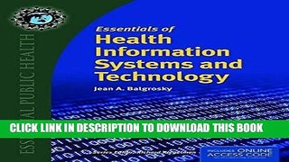 [FREE] EBOOK Essentials Of Health Information Systems And Technology BEST COLLECTION