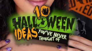 10 Halloween DIY Ideas You've NEVER Thought of