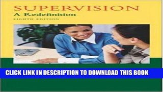 [FREE] EBOOK Supervision: A Redefinition ONLINE COLLECTION