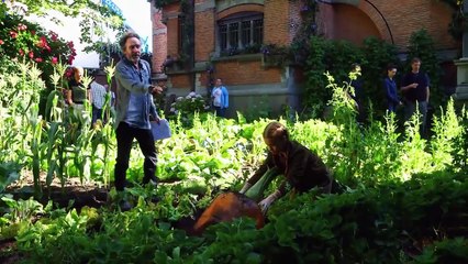 On the set of MISS PEREGRINE's Home For Peculiar Children # 2 (Tim Burton - 2016)