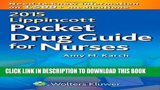 [PDF] 2015 Lippincott Pocket Drug Guide for Nurses Popular Online