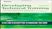 Best Seller Developing Technical Training: A Structured Approach for Developing Classroom and