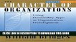 Best Seller The Character of Organizations: Using Personality Type in Organization Development
