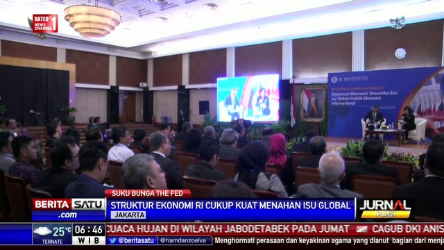 The Fed Tahan Suku Bunga Acuan, BI Bersiap Mengantisipasi