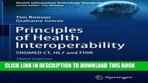 Ebook Principles of Health Interoperability: SNOMED CT, HL7 and FHIR (Health Information
