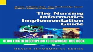 Best Seller The Nursing Informatics Implementation Guide (Health Informatics) Free Read
