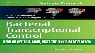[READ] EBOOK Bacterial Transcriptional Control: Methods and Protocols (Methods in Molecular