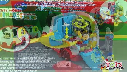 Mickey Mouse Mickey-Ambulancia Mouska-Medics - Juguetes de Mickey Mouse