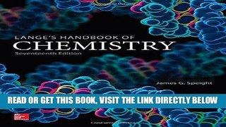 [FREE] EBOOK Lange s Handbook of Chemistry, Seventeenth Edition BEST COLLECTION