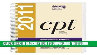 Best Seller CPT Professional Edition 2011 (Current Procedural Terminology (CPT) Professional) Free