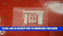 [PDF] Century 21 Accounting Advanced: The Working Papers Chapters 1-10 Full Online