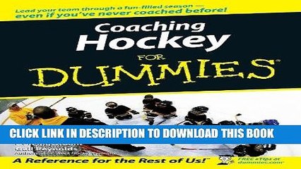[PDF] Coaching Hockey For Dummies Full Online