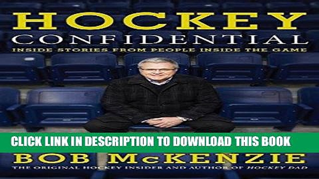 [PDF] Hockey Confidential: Inside Stories from People Inside The Game Full Online